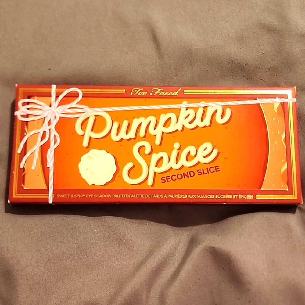 New Too Faced Pumpkin Spice Eyeshadow Palette